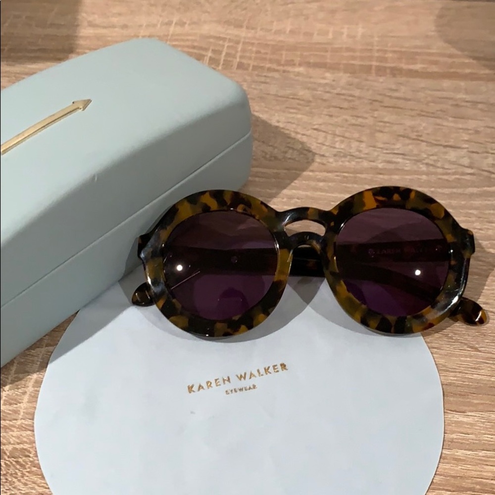 Karen Walker Roundframr Sunglasses